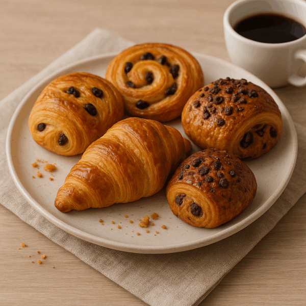 Mini Viennoiseries Artisanales – Livraison Tunis