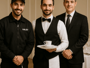 Maîtres d’hôtel, serveurs et voituriers professionnels à Tunis