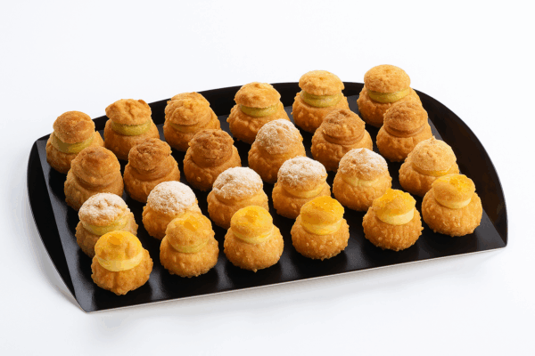 Assortiment Mini Choux à la Crème – Créations Gourmandes Deluxe – Image 3