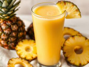 Jus ananas maison sans conservateurs – Deluxe Traiteur Tunis