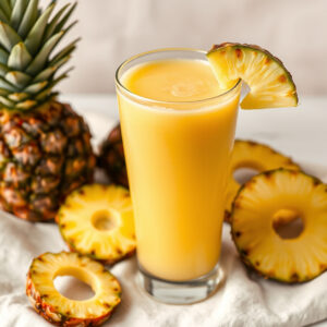 Jus ananas maison sans conservateurs – Deluxe Traiteur Tunis