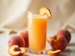 Jus pêche maison sans conservateurs – Deluxe Traiteur Tunis