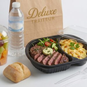 Lunchbox Faux-Filet & Gratin Dauphinois – Formule Complète Livrée