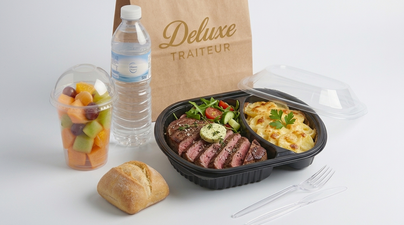 Lunchbox Faux-Filet & Gratin Dauphinois – Formule Complète Livrée