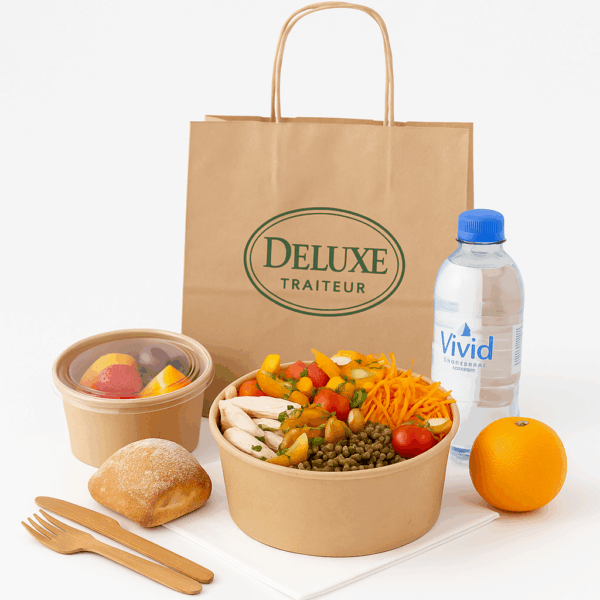 Lunchbox Poulet Méditerranéen & Lentilles – Deluxe Traiteur