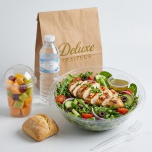 Lunchbox Salade Verte & Poulet Grillé – Formule Légère Livrée