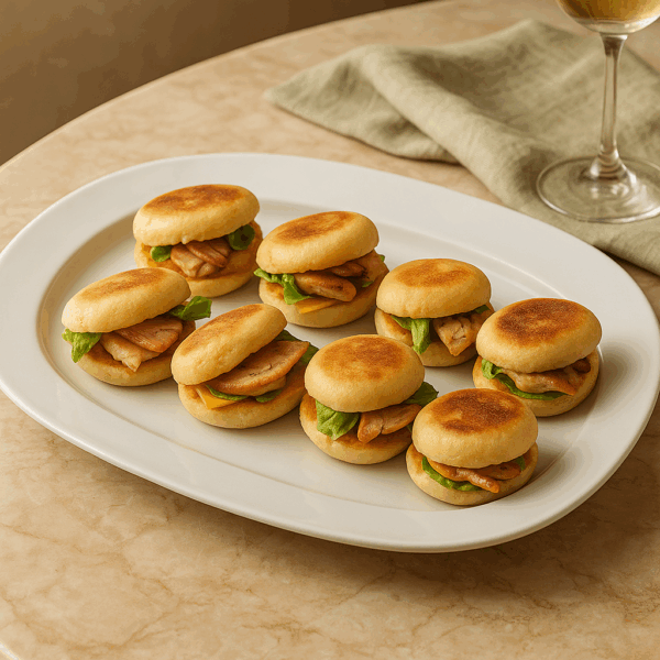 Mini Batbouts Crevettes – Bouchées Tunisiennes – Image 2