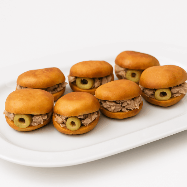 Mini fricassés tunisiens farcis au thon et pommes de terre – Deluxe Traiteur