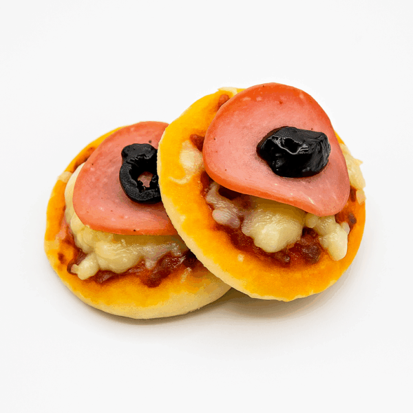 Mini pizzas au peperoni – bouchées salées traiteur Tunis