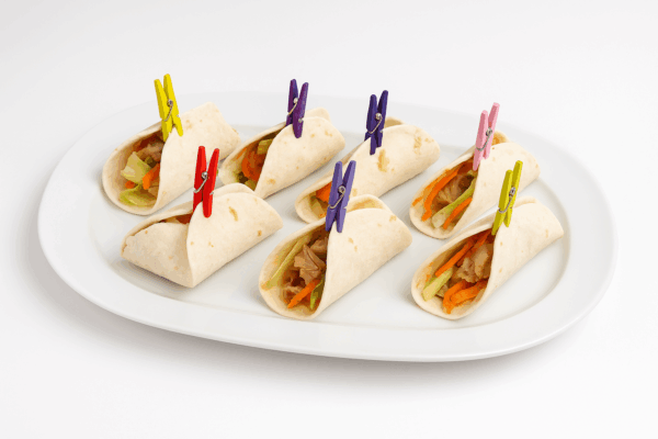 Mini Tacos Poulet Pané – Bouchées Street Chic – Image 2