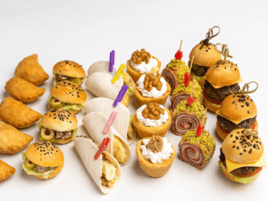 Plateau Mini Bouchées Salées – Collection Prestige