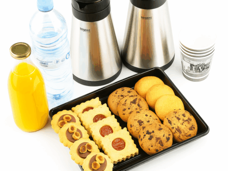 pause café entreprise Tunis avec café et biscuits maison – service traiteur Deluxe