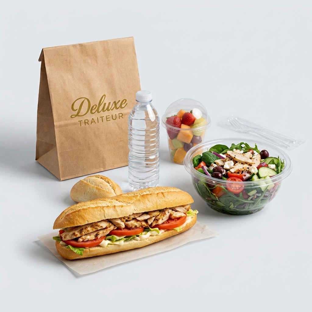 Lunchbox Salade & Sandwich – Formule Fraîche